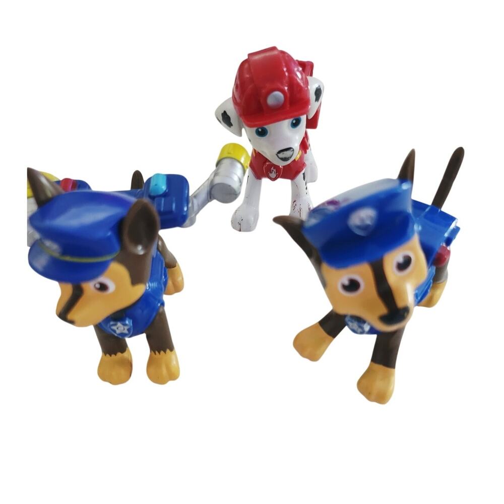 Paw Patrol figure Chase and Marshall